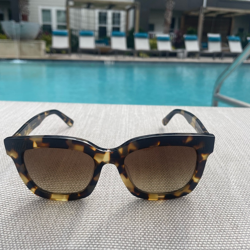 Diff Eyewear Brown Tortoise Sunglasses